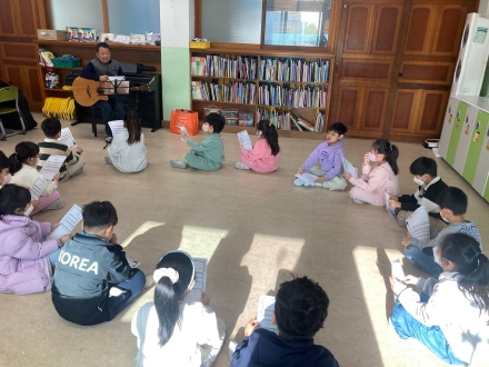 옥과초 1학년, 찾아가는 도깨비마을 체험