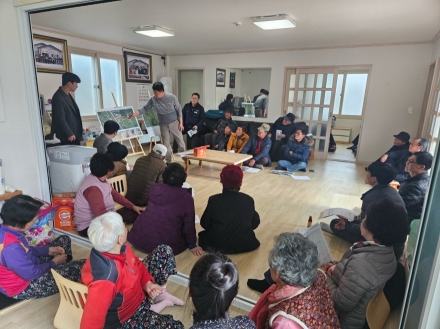 고흥군, 동강 덕암 소하천 정비사업 주민설명회 개최
